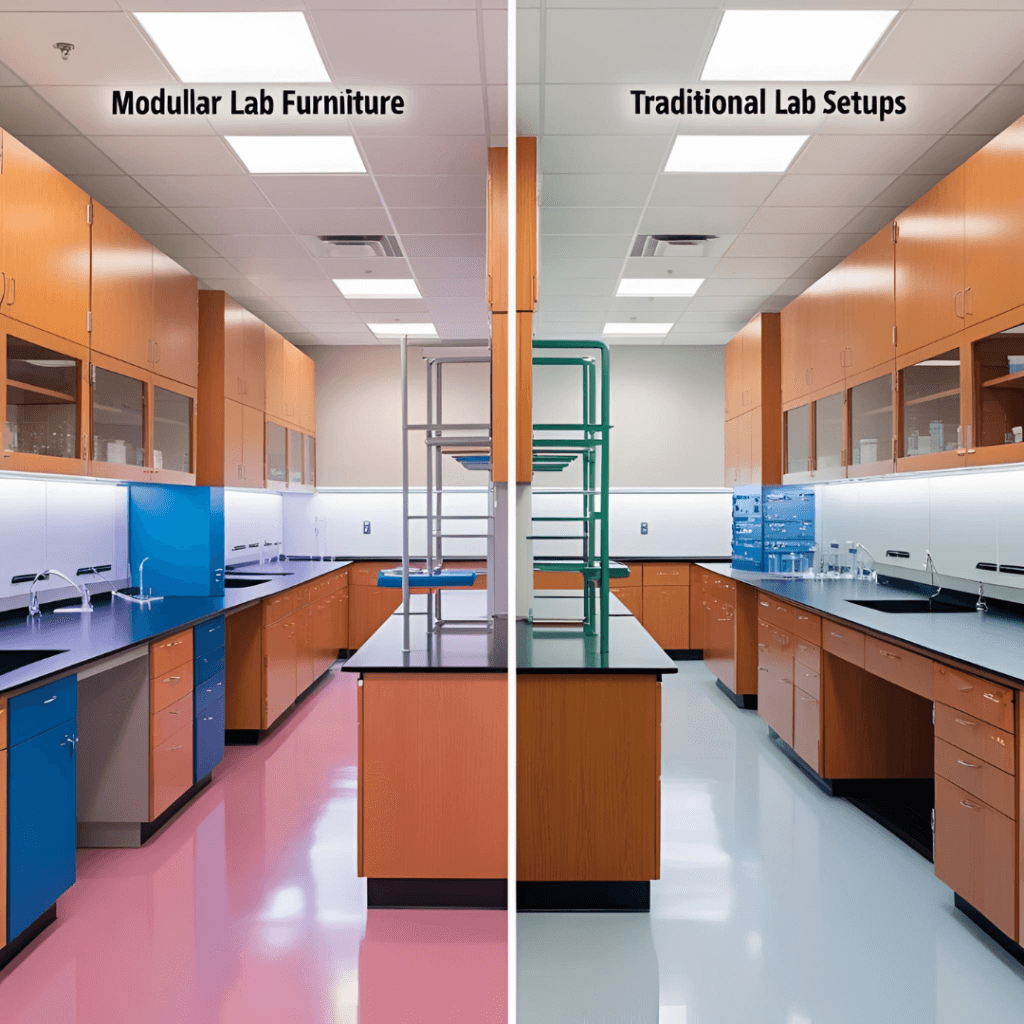 Modular Lab Furniture vs. Traditional Lab Design: Which is Better