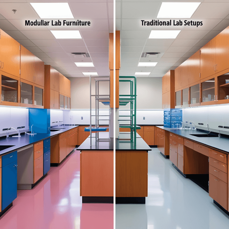 Modular Lab Furniture vs. Traditional Lab Design: Which is Better