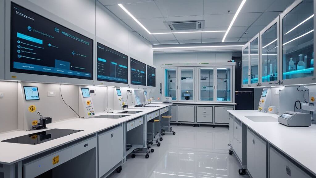 Smart Lab Furniture in India | IoT & Automation in Labs