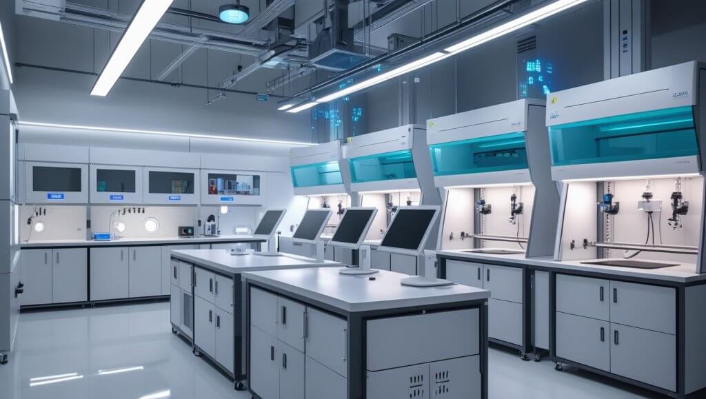 Smart Lab Furniture in India | IoT & Automation in Labs
