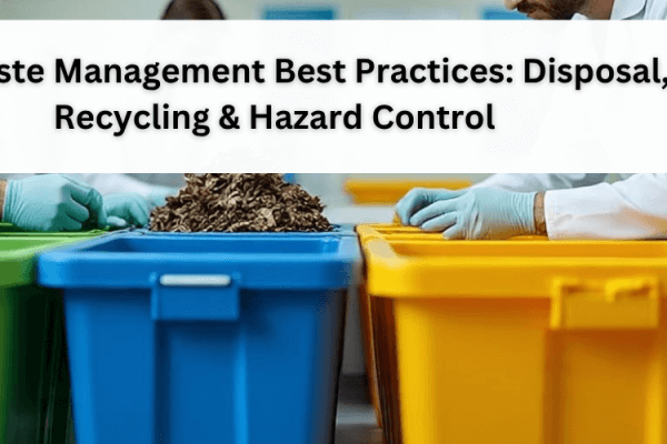 Lab Waste Management Best Practices: Disposal, Recycling & Hazard Control Lab Waste Management