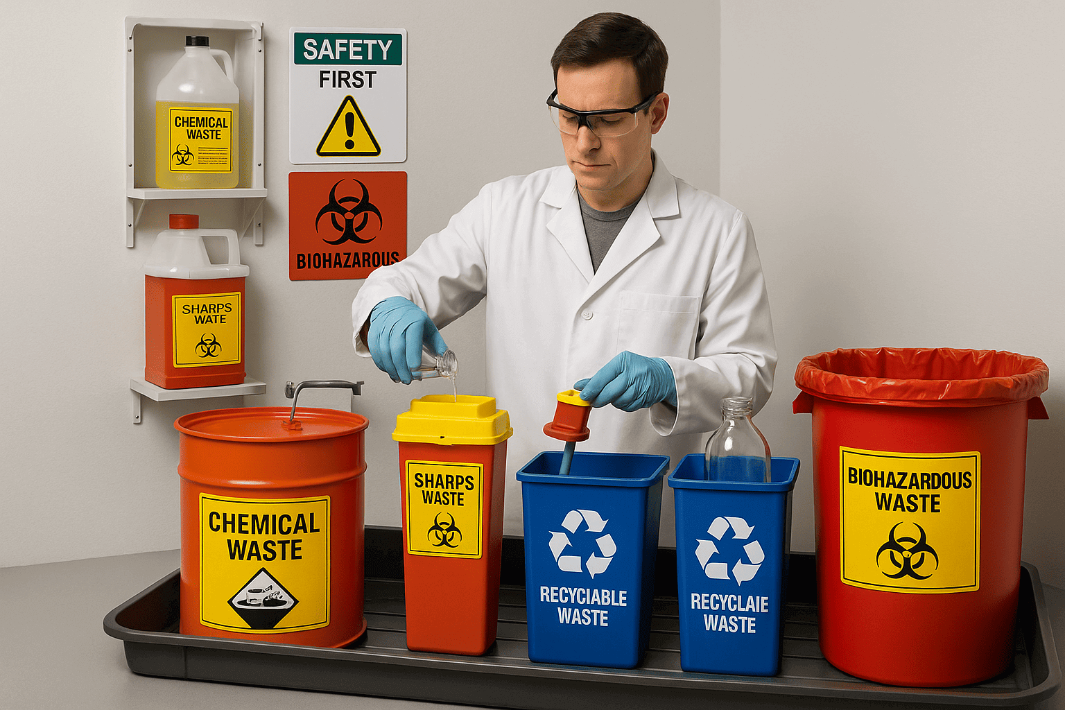laboratory waste management