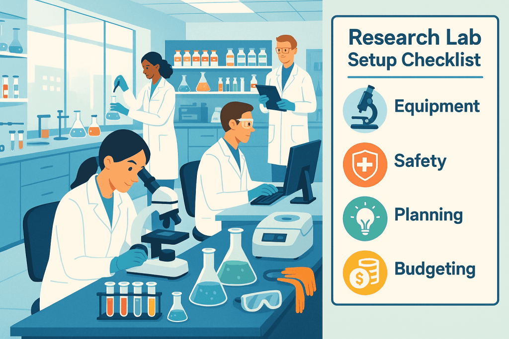 How to Set Up a Research Lab: Complete Research Lab Setup Checklist & Guide
