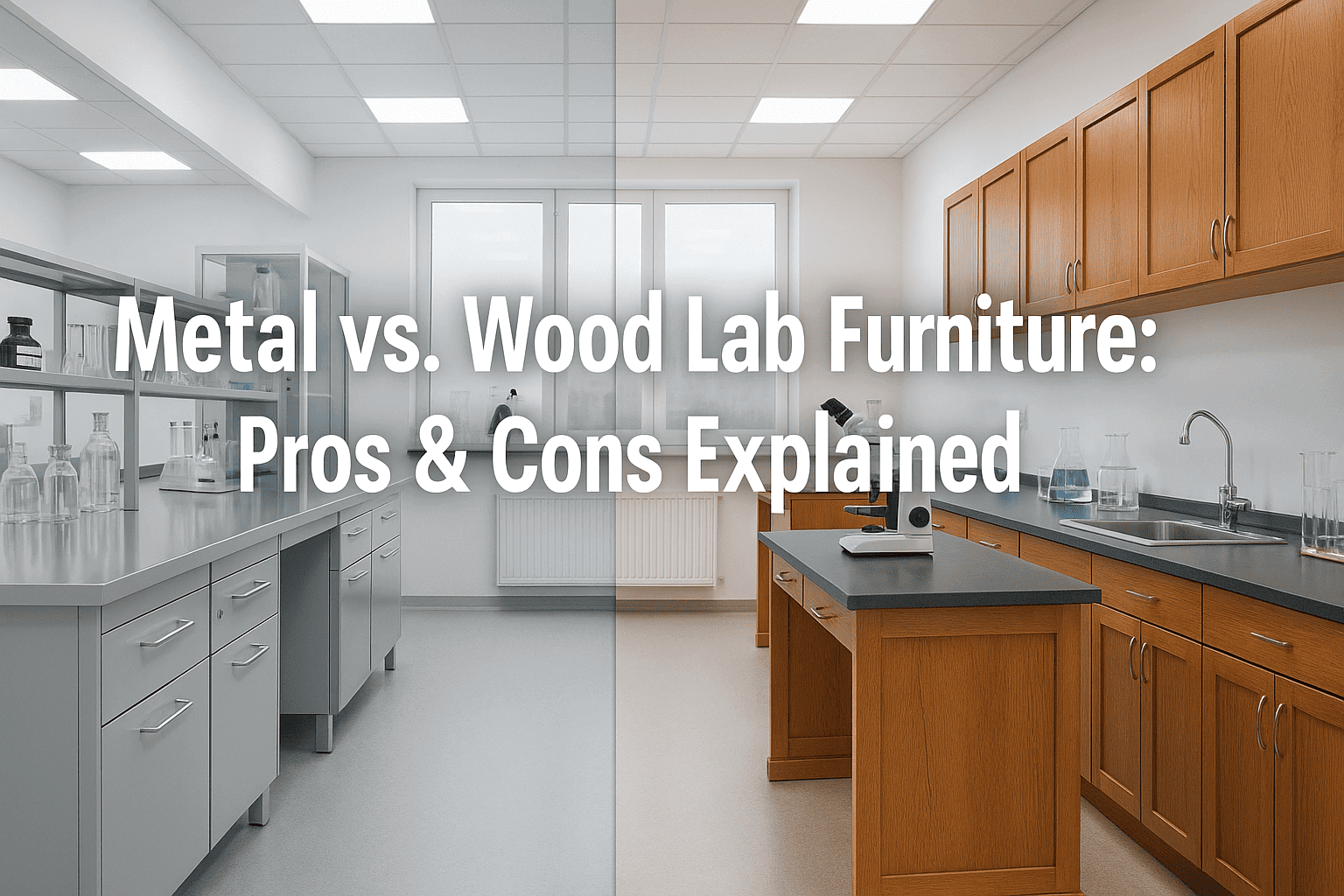 Comparing Metal vs. Wood Lab Furniture Pros and Cons Explained