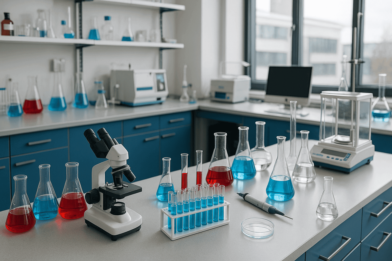 research lab setup